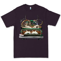 Plum cowhide and hunter truck olivia Premium Tee - OliviaCreatesArt
