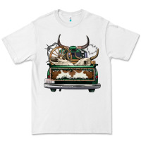 White cowhide and hunter truck olivia Premium Tee - OliviaCreatesArt