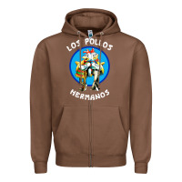 Chestnut los pollos hermanos classic Zipper Hoodie - artisFamous
