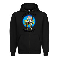 Black los pollos hermanos classic Zipper Hoodie - artisFamous