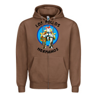 Chestnut los pollos hermanos classic Zipper Hoodie - artisFamous