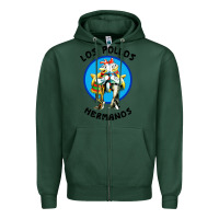 Sports Green los pollos hermanos classic Zipper Hoodie - artisFamous