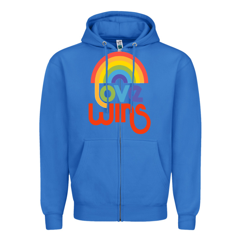 Love  Classic Zipper Hoodie by artisFamous | Teevron