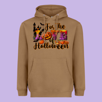 For The Love Of Halloween Heavyweight Hoodie Designed By Ranaportraitstore