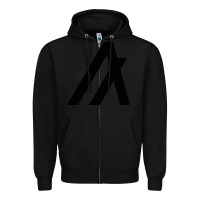 Black algorand crypto   algorand algo  t shirt Zipper Hoodie - artisFamous