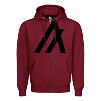 Burgundy algorand crypto   algorand algo  t shirt Zipper Hoodie - artisFamous
