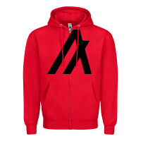 Red algorand crypto   algorand algo  t shirt Zipper Hoodie - artisFamous