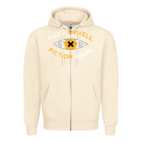 Sandshell make orwell fiction again Zipper Hoodie - artisFamous