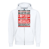 White malice above the palace essential Zipper Hoodie - artisFamous