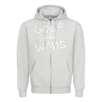Dove Grey golf wang burgundy Zipper Hoodie - artisFamous