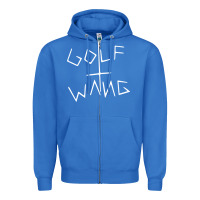 True Royal golf wang burgundy Zipper Hoodie - artisFamous