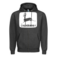 Charcoal Heather grandaddy Zipper Hoodie - artisFamous