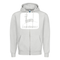 Dove Grey grandaddy Zipper Hoodie - artisFamous