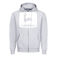 Heather Grey grandaddy Zipper Hoodie - artisFamous