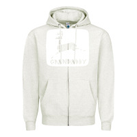 Oatmeal Heather grandaddy Zipper Hoodie - artisFamous