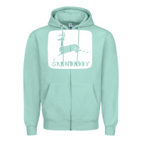 Seafoam grandaddy Zipper Hoodie - artisFamous
