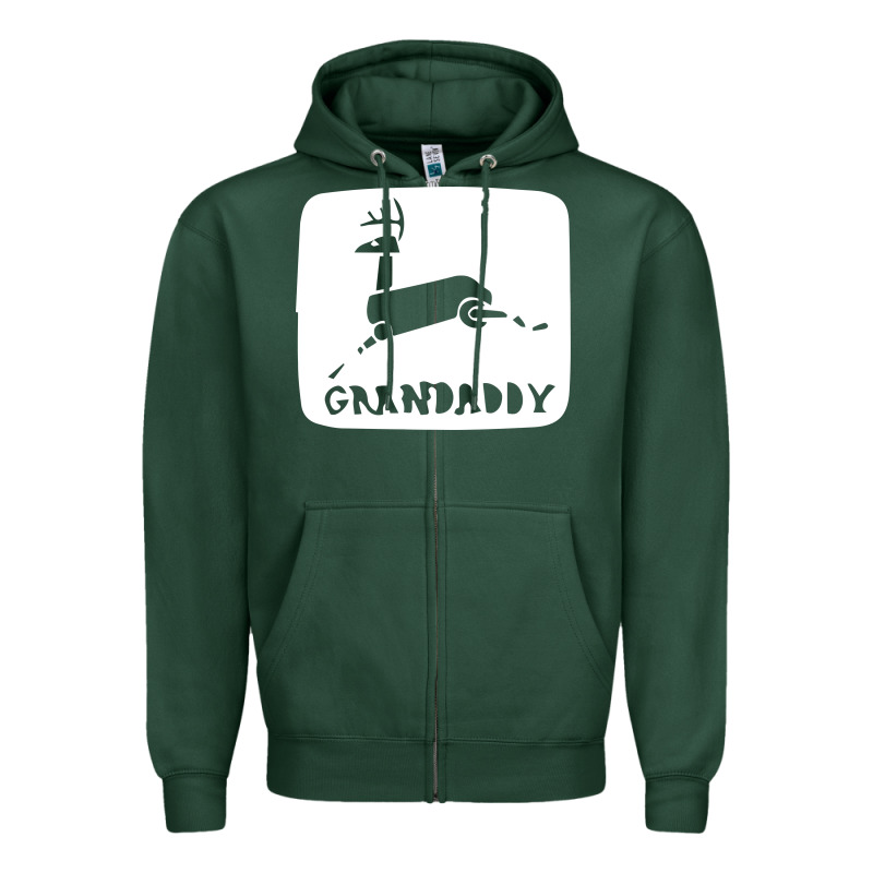 Grandaddy Zipper Hoodie by artisFamous | Teevron
