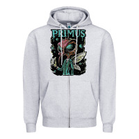 Heather Grey primus 10s men Zipper Hoodie - artisFamous