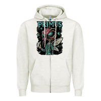 Oatmeal Heather primus 10s men Zipper Hoodie - artisFamous