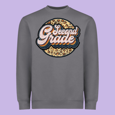 Second Grade Heavyweight Sweatshirt Designed By Jahusdesignshop