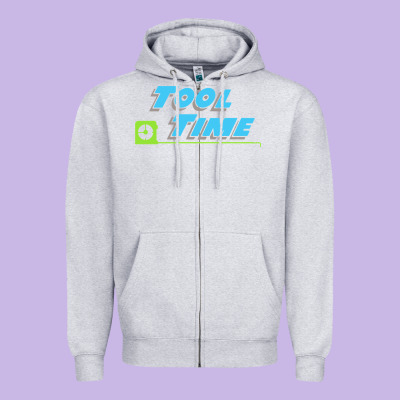 Tool Time Zipper Hoodie Designed By Artisfamous