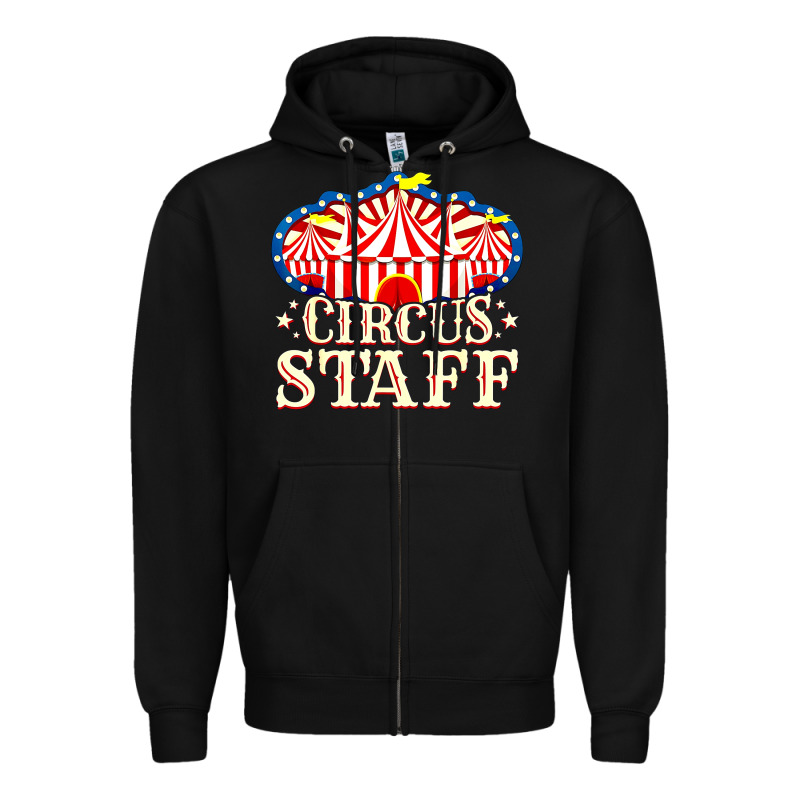 Circus Staff Zipper Hoodie by artisFamous | Teevron