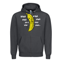 Smoke banana Zipper Hoodie - artisFamous