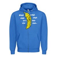 True Royal banana Zipper Hoodie - artisFamous
