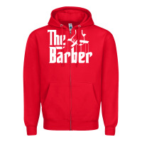 Red the barber Zipper Hoodie - artisFamous