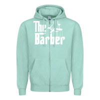 Seafoam the barber Zipper Hoodie - artisFamous