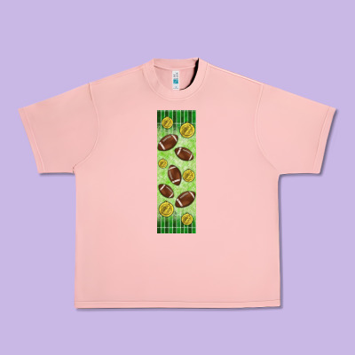 American Football With Lightning Bolt  Pen Wrap Urban Heavy Tee Designed By Bundleandbundleshop