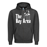 Charcoal Heather the bay area Zipper Hoodie - artisFamous