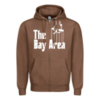 Chestnut the bay area Zipper Hoodie - artisFamous