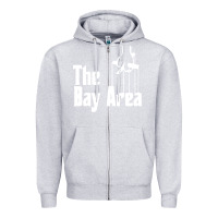 Heather Grey the bay area Zipper Hoodie - artisFamous