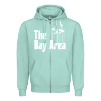 Seafoam the bay area Zipper Hoodie - artisFamous