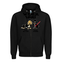 Black wiener wars funny dachshund Zipper Hoodie - artisFamous