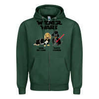 Sports Green wiener wars funny dachshund Zipper Hoodie - artisFamous