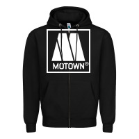 Black motown merch record Zipper Hoodie - artisFamous