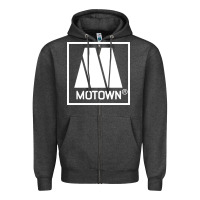 Charcoal Heather motown merch record Zipper Hoodie - artisFamous