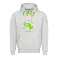 Dove Grey klf re merch Zipper Hoodie - artisFamous
