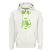 Oatmeal Heather klf re merch Zipper Hoodie - artisFamous
