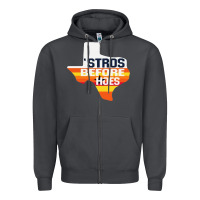 Smoke stros before hoes Zipper Hoodie - artisFamous