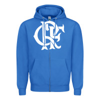 True Royal camisa do flamengo Zipper Hoodie - artisFamous