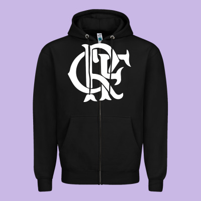 Camisa Do Flamengo Zipper Hoodie Designed By Artisfamous