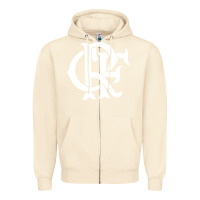 Sandshell camisa do flamengo Zipper Hoodie - artisFamous