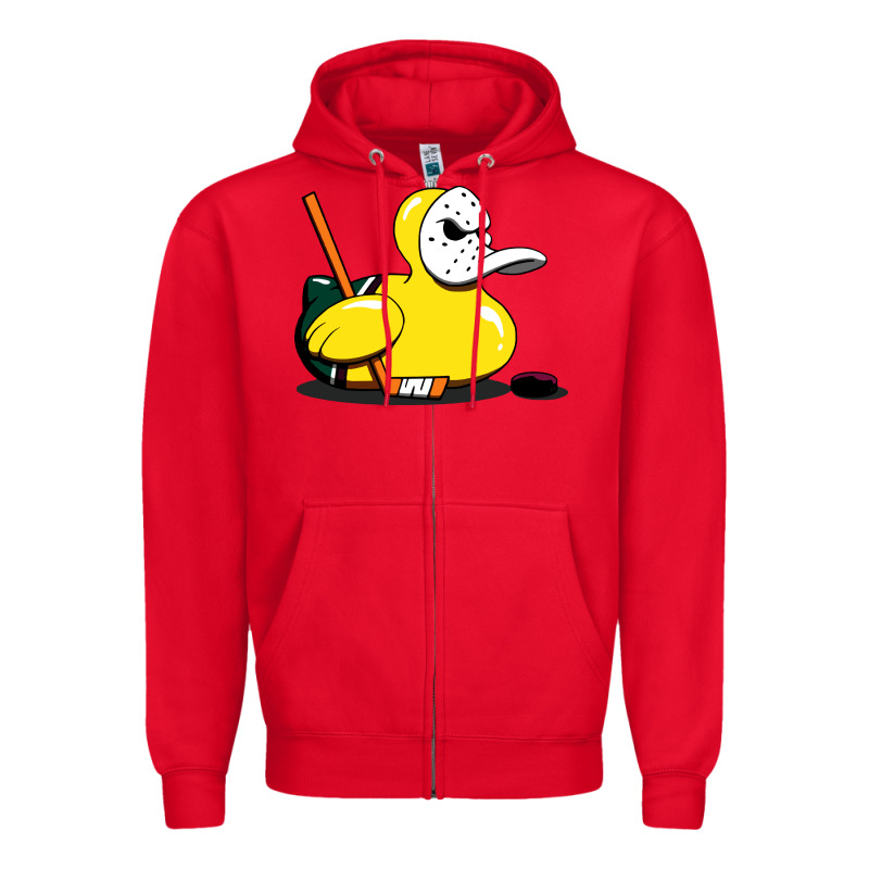 Mighty Rubber Ducky Zipper Hoodie by artisFamous | Teevron