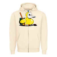 Sandshell mighty rubber ducky Zipper Hoodie - artisFamous