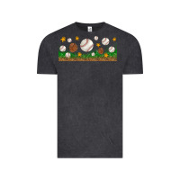 Vintage Black Baseball Glove With Leopard Libbey Glass Vintage Tee - BundleAndBundleShop