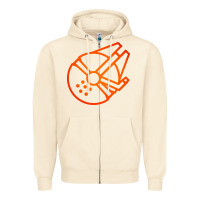 Sandshell millennium falcon Zipper Hoodie - artisFamous