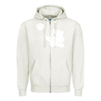 Oatmeal Heather kirby gamer geek snes Zipper Hoodie - artisFamous